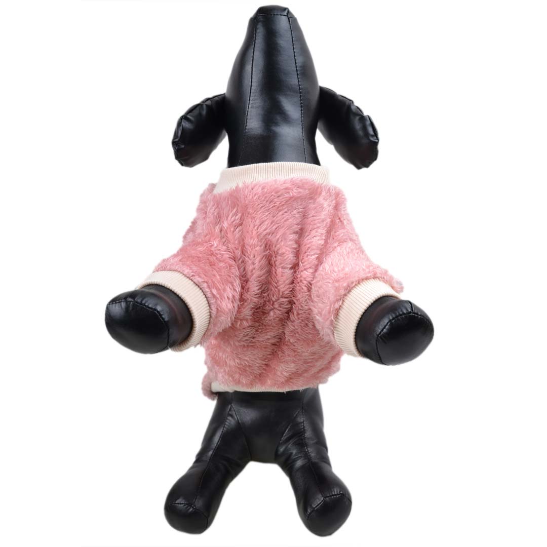 Jersey para perros extra esponjoso en color rosa