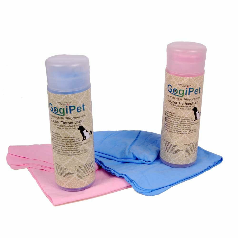 Toalla súper absorbente para el cuidado y la limpieza de los animales GogiPet.