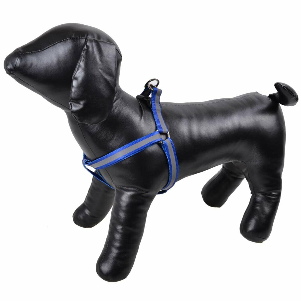 Arnés pechera para perros con tiras reflectantes, ajustable y cierre rápido GogiPet