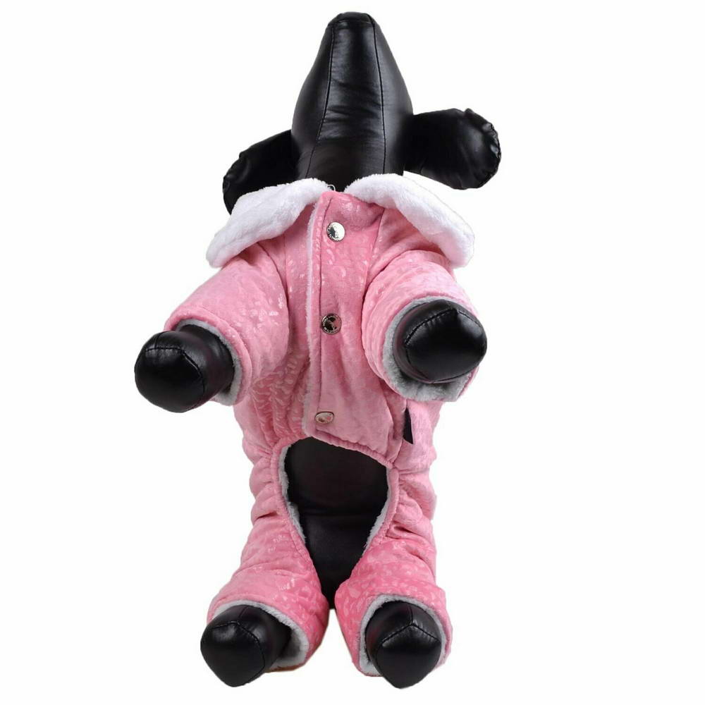 Mono cálido para perros pequeños "Sofia" de GogiPet, rosa suave