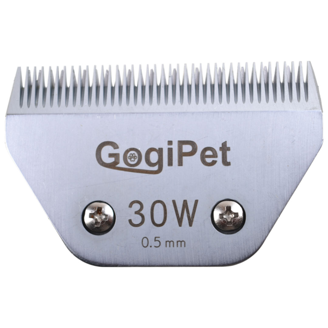 Cuchilla GogiPet Snap On Size 30W de 0,5 mm – extra ancha con dientes finos