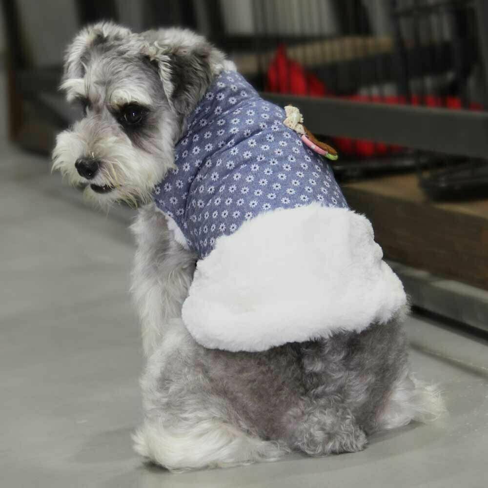 Chaleco cálido para perros "Florence" de GogiPet, azul