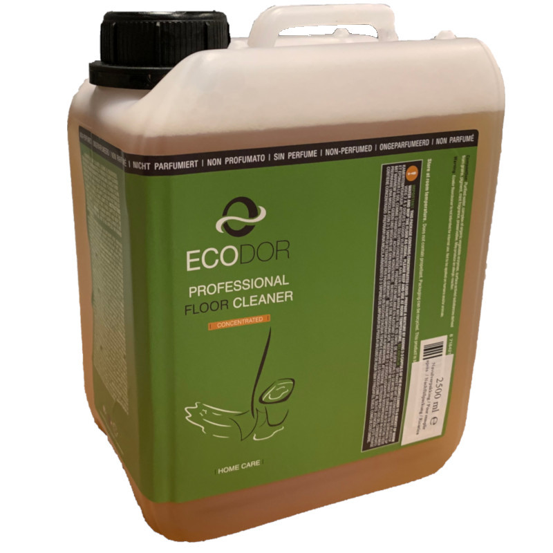 Fregasuelos y eliminador de olores- Ecodor EcoFloor 2,5 Liter.