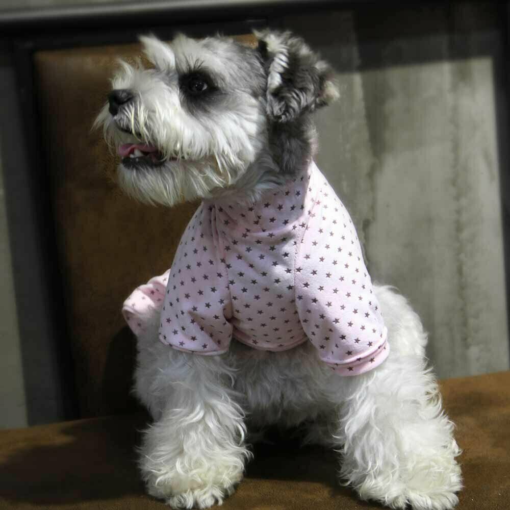 Pijama cálido para perros de GogiPet, rosa bebé