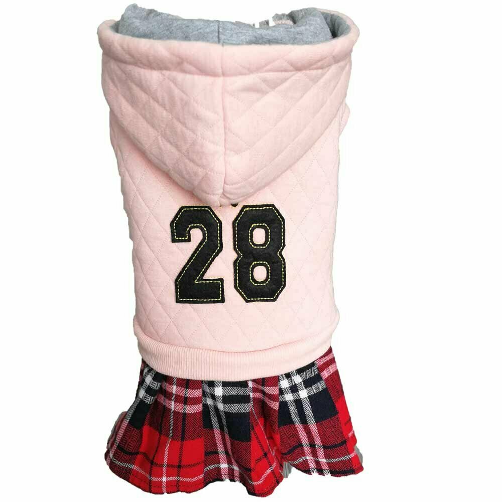 Vestido deportivo de invierno para perros  "Pierrette"  de GogiPet, rosa