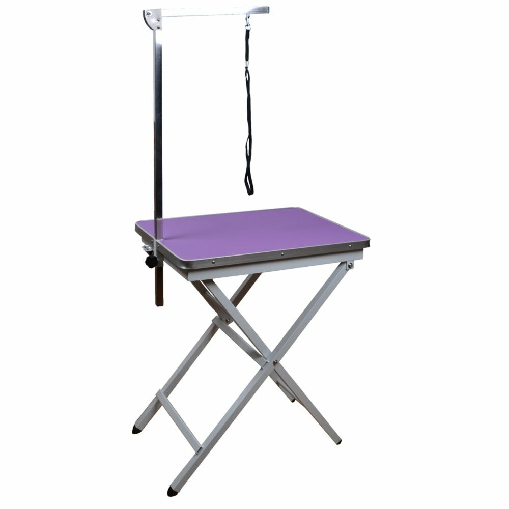 Mesa de corte móvil, de altura ajustable en color lila - Edición Limitada