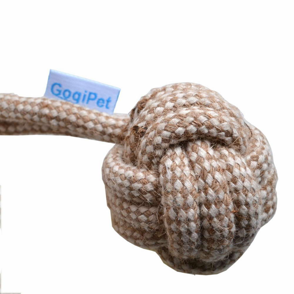 Juguete para perros de fibras naturales GogiPet .